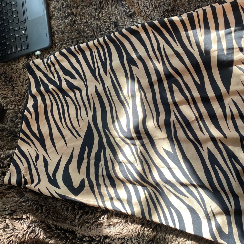Tiger Print Skirt
